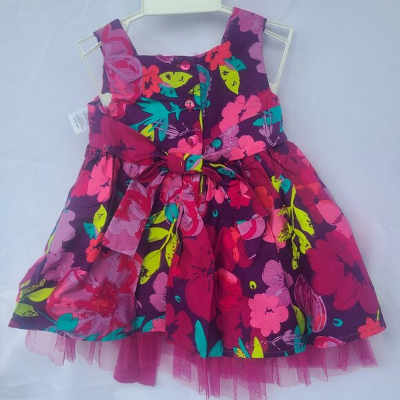 Youngland Baby Girl Floral Dresses & Jackets – Pink, 12M, Lot of 4pcs, Nwt - Picture 7 of 7